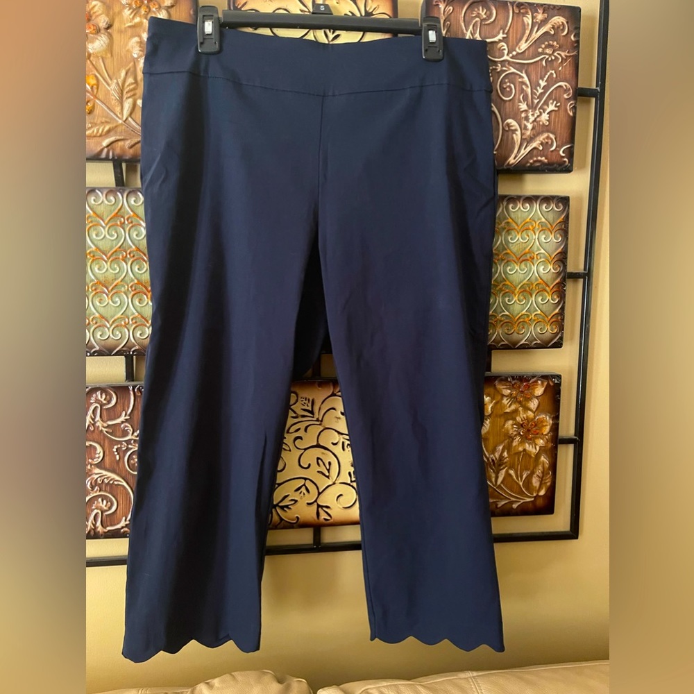 Womens van Heusen cropped pants size 12 excellent condition!